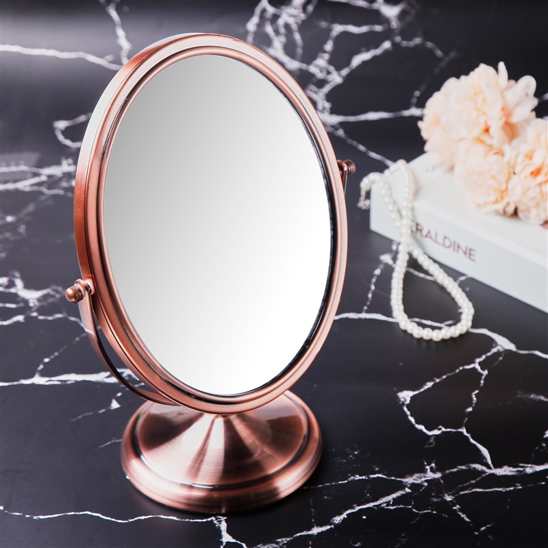 双面珠宝店柜台专用镜子眼镜柜台镜子美容化妆镜首饰看货试镜道具