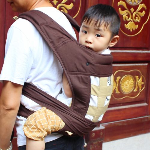 婴儿背带老式宝宝传统前后两用多功能外出简易前抱后背式背娃神器