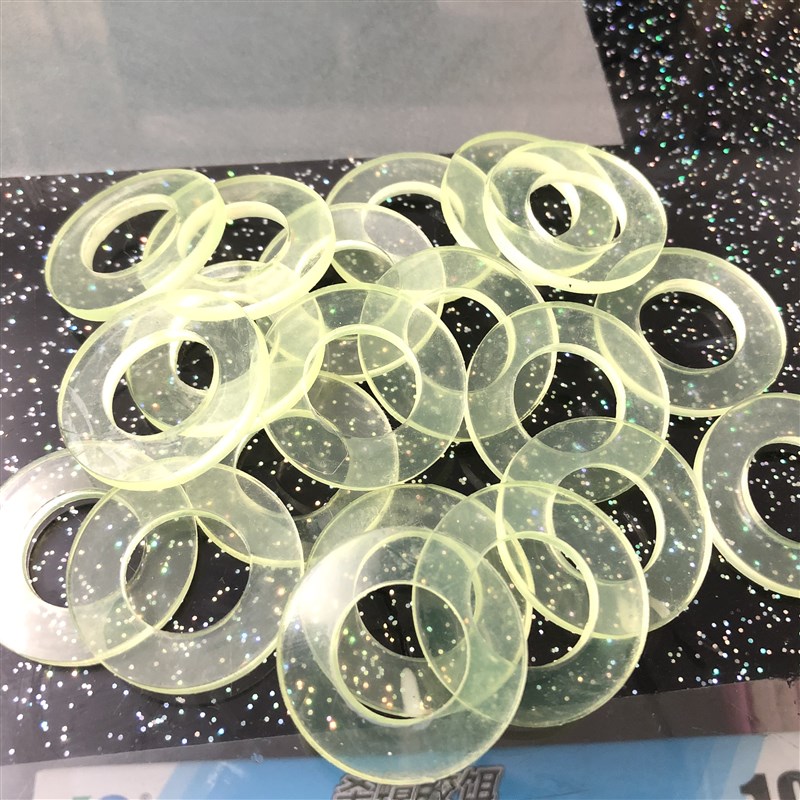 定制加工优力胶板牛筋空心棒防撞块PU空心圆垫片聚氨酯缓冲垫板棒