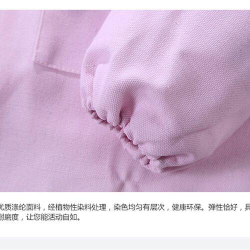 儿童棉帆布罩衣优质儿童围裙专业定做儿童罩衣儿童反穿衣画画衣