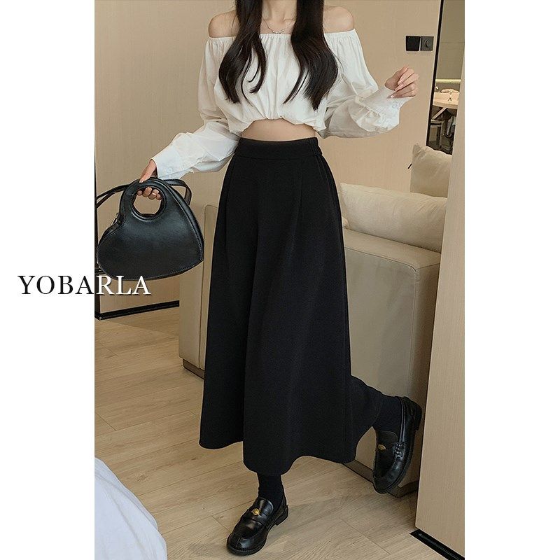 黑色西装半身裙女春秋大码胖mm梨形身材高腰显瘦遮胯中长款a字裙,女装/女士精品,半身裙,淘宝优惠券,粉丝福利购,淘宝优惠卷