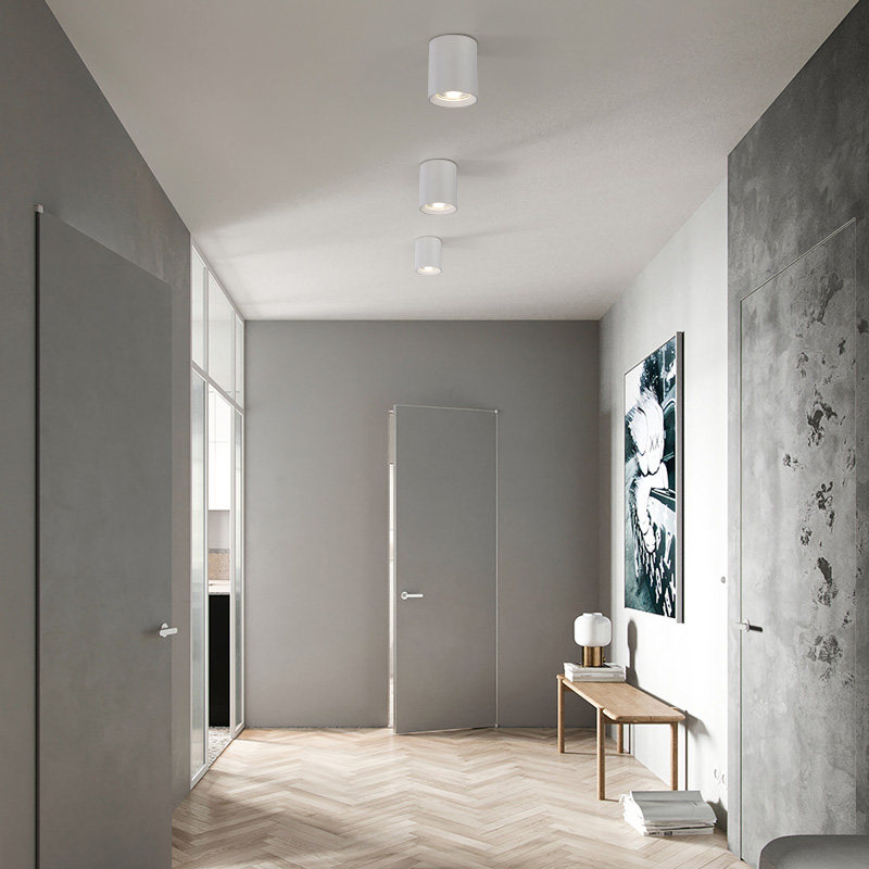 圆形cob明装射灯led防眩筒灯免开孔吸顶式吊线天花桶灯客厅卧室灯,家装灯饰光源,明装筒灯,淘宝优惠券,粉丝福利购,淘宝优惠卷