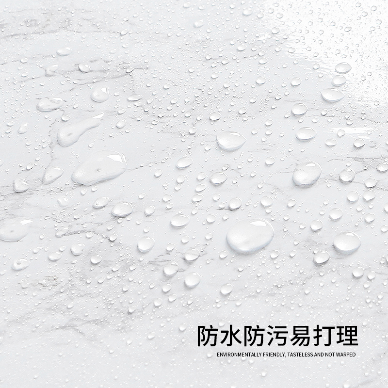 桌面贴纸圆桌翻新自粘大理石纹桌贴餐桌饭桌防水防油加厚桌子贴膜
