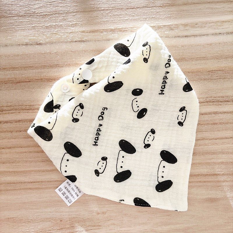 3条装薄款男女宝宝纯棉纱布三角巾围嘴全棉新生婴儿透气口水巾夏,婴童用品,三角巾,淘宝优惠券,粉丝福利购,淘宝优惠卷