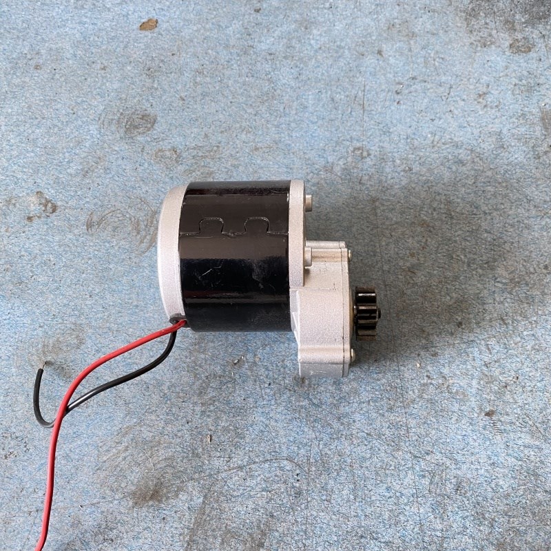 电动地牛叉车牵引车搬运车400W电机手动改装