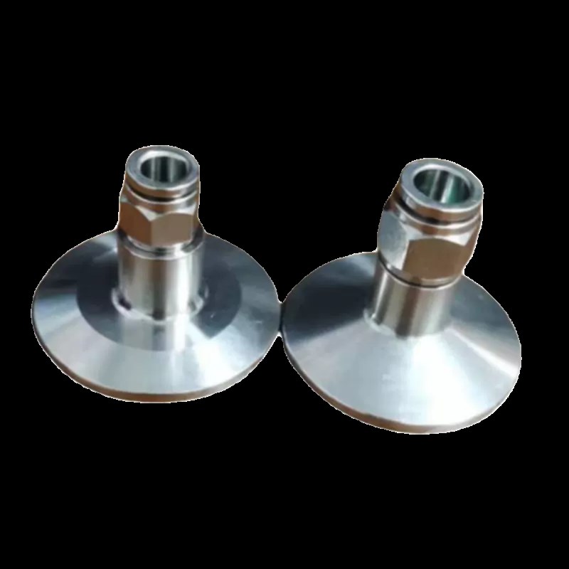 304卫生级快装气管快插软管卡箍不锈钢卡箍接头NPT1/4快速皮接PC