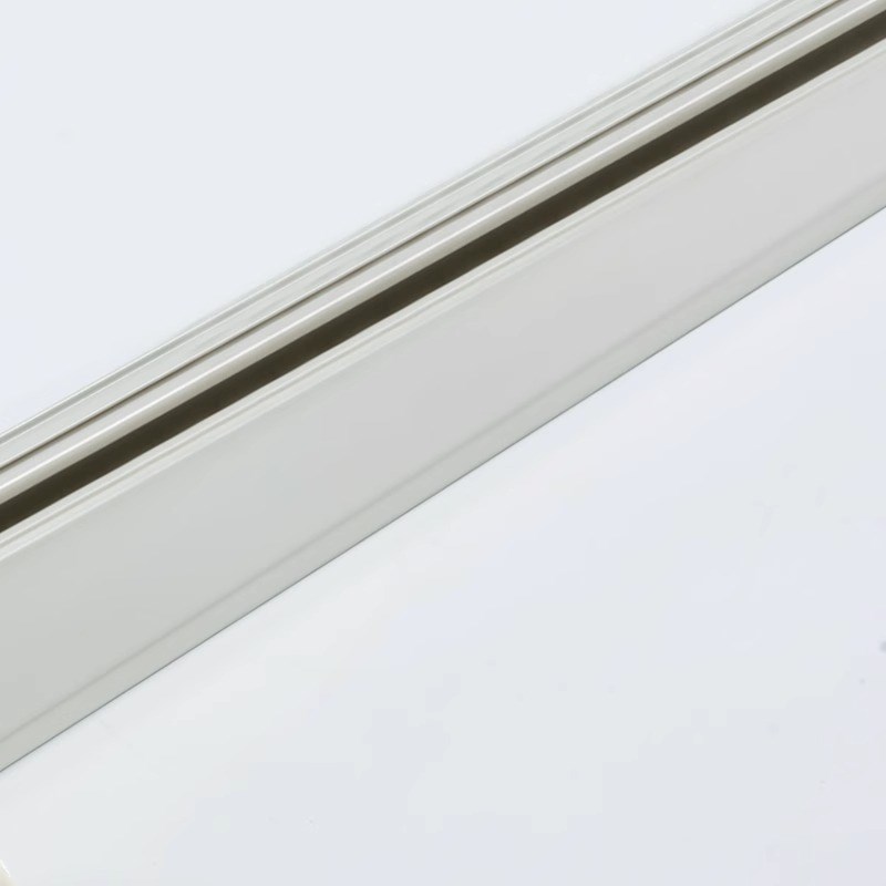 窗帘门帘及配件轨道顶装铝合金轨道侧装纳米消声滑轨窗帘杆导轨