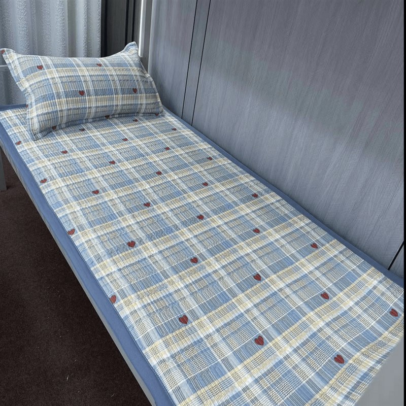 大学生宿舍床盖90*200cm寝室上下铺单人床双面防滑床单飘窗沙发垫