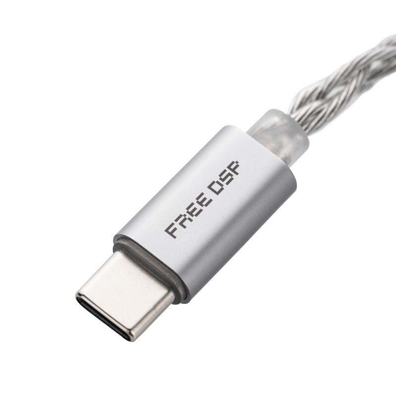 水月雨 FreeDSP线 USB-C口解码耳机升级线 线控带麦