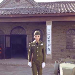 推理社衣服美式翻领女军官服装民国女特务国民军官剧本杀装饰衣服