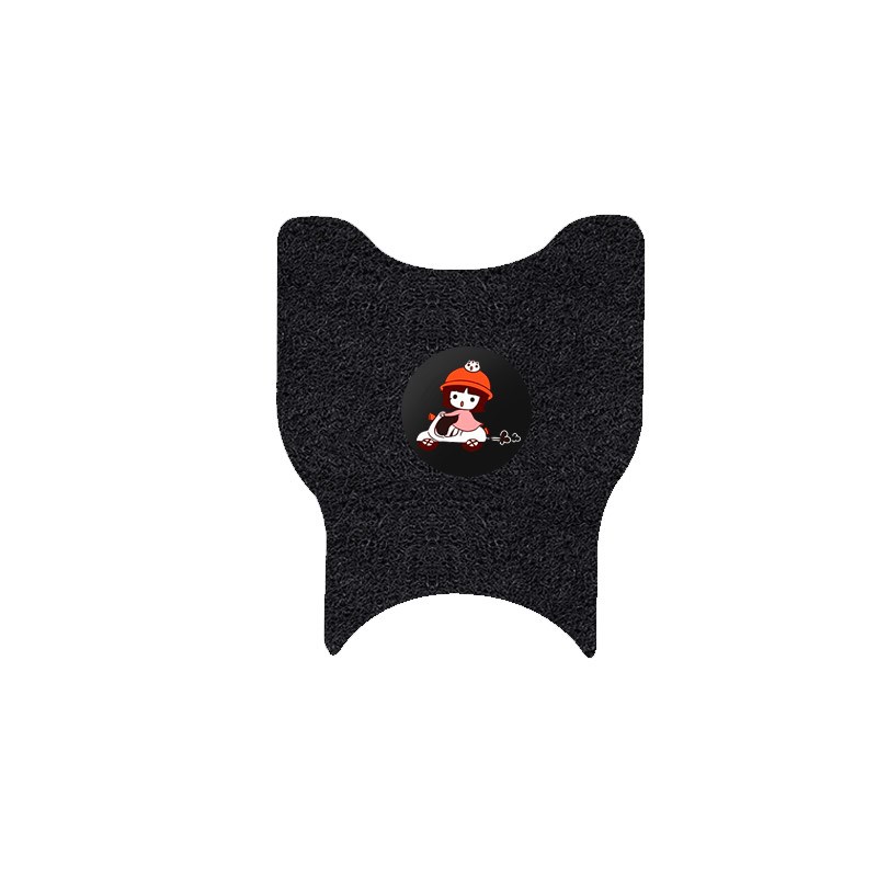 适用五羊U米电动车脚垫TDT602Z防水防滑丝圈脚踏垫子座套改装配件