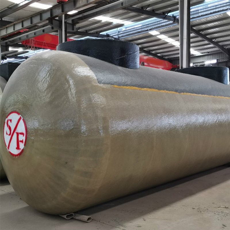 sf双层罐加油站地埋式卧式储油罐不锈钢柴油罐30立方加油点双层罐
