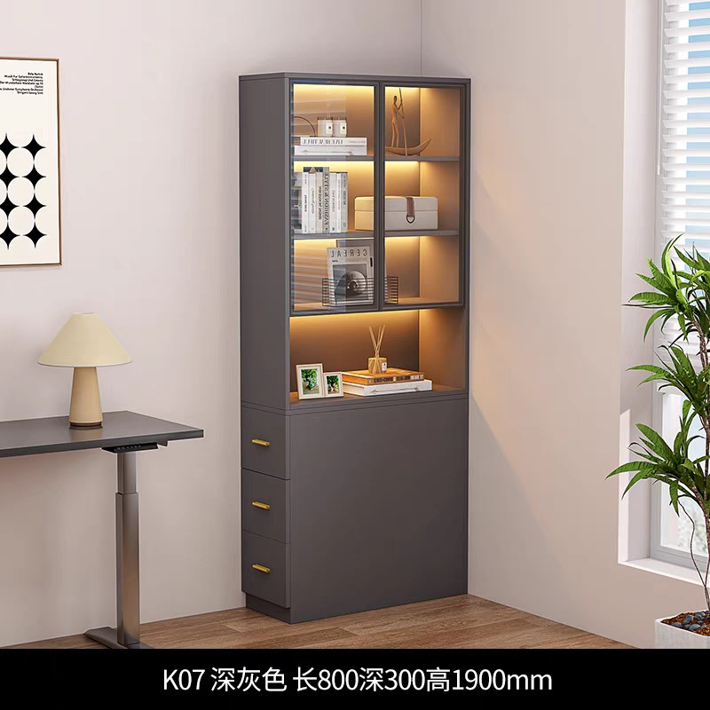 夹缝转角沙发桌边书柜缝隙收纳柜实木儿童书架侧抽拉窄柜置物架