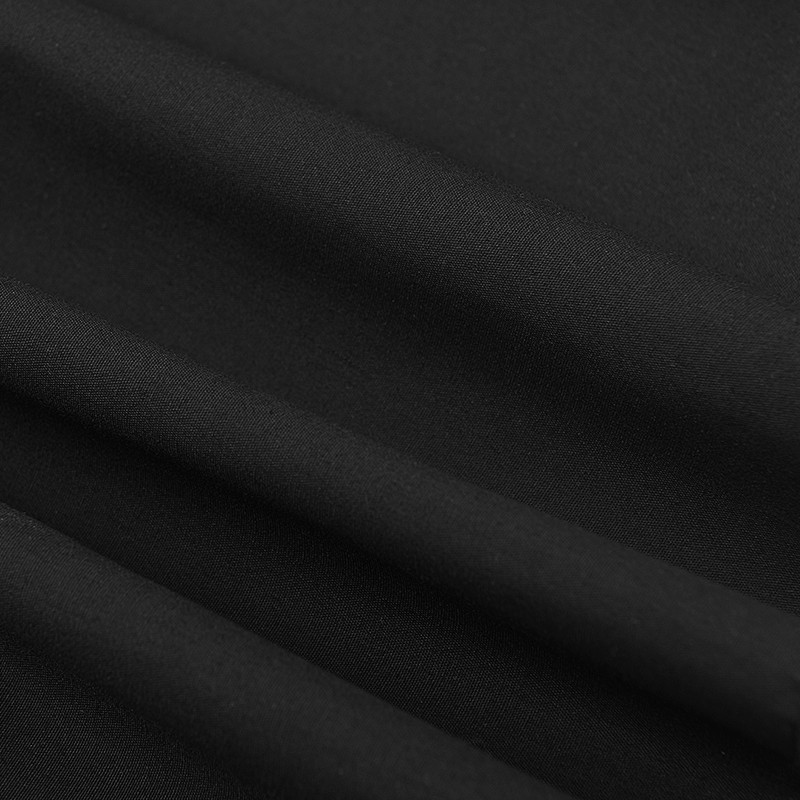 儿童黑色衬衣男童黑衬衫男孩衬衫长袖加绒演出服小学生衬衣中大童