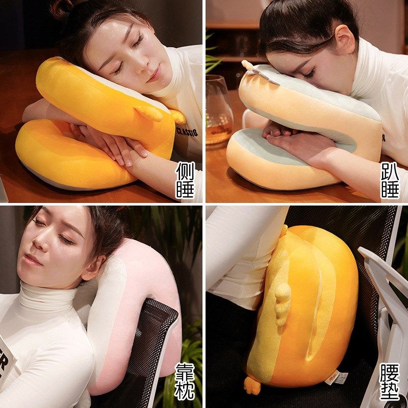 午睡枕趴睡枕小学生办公室午休神器工位抱枕午休枕教室趴桌子睡觉