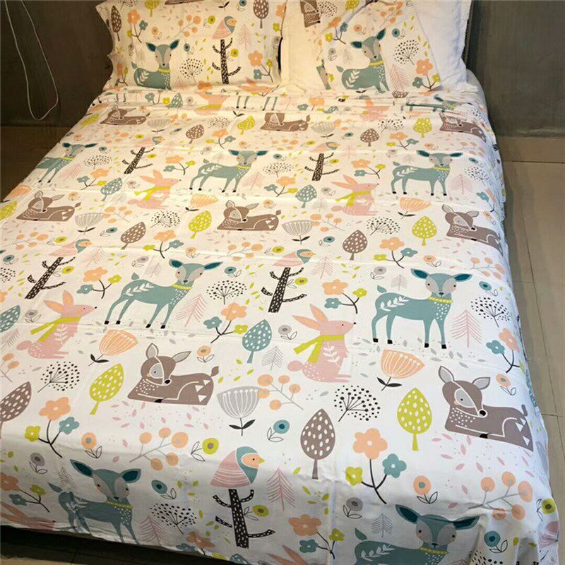 凉感竹纤维床单双人睡单夏天软凉席粗布加厚透气裸睡床单吸汗耐用