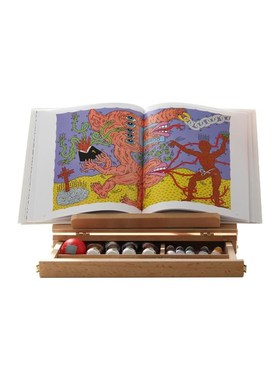 绘画主题装饰品样板间儿童房男孩房女孩房房间陈设品书桌台面摆件