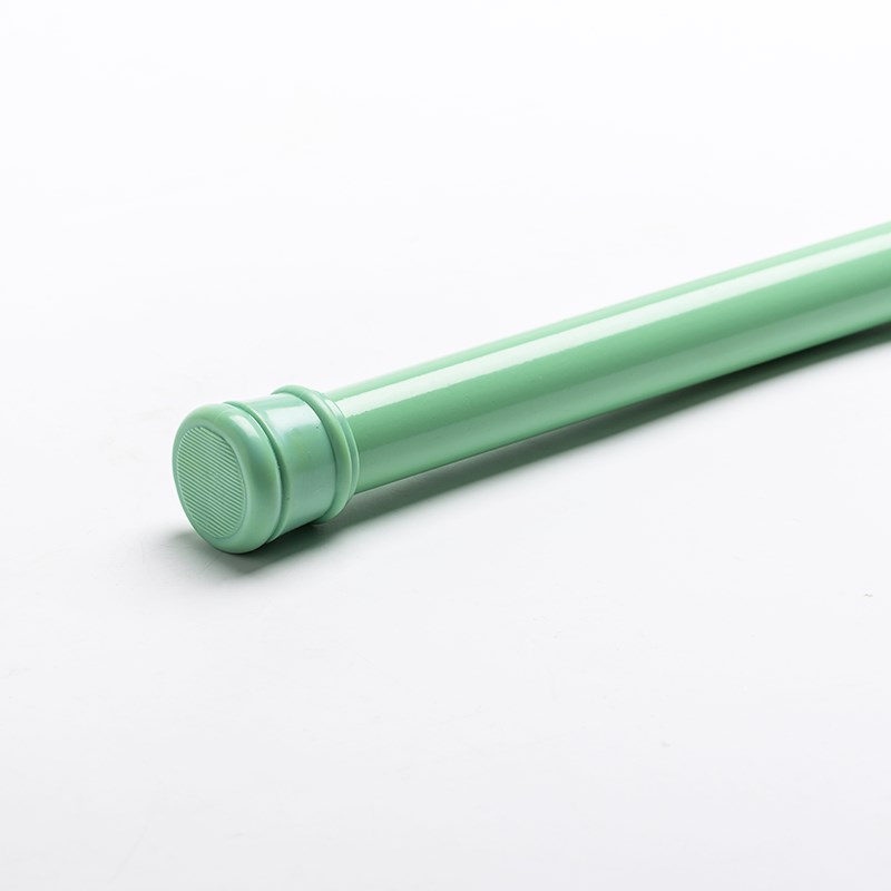 免打孔窗帘弹簧伸缩杆 门帘杆 晾衣杆 半帘杆 卧室飘窗隔断简易杆