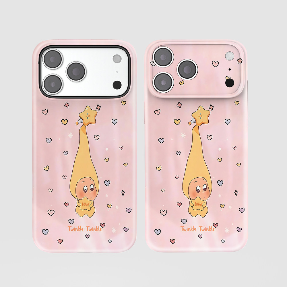 适用iPhone17promax苹果16华为mate70一加oppofindx9荣耀magic8小米15菲林二合一软手机壳vivox300粉底星星人,3C数码配件,手机保护套/壳,淘宝优惠券,粉丝福利购,淘宝优惠卷