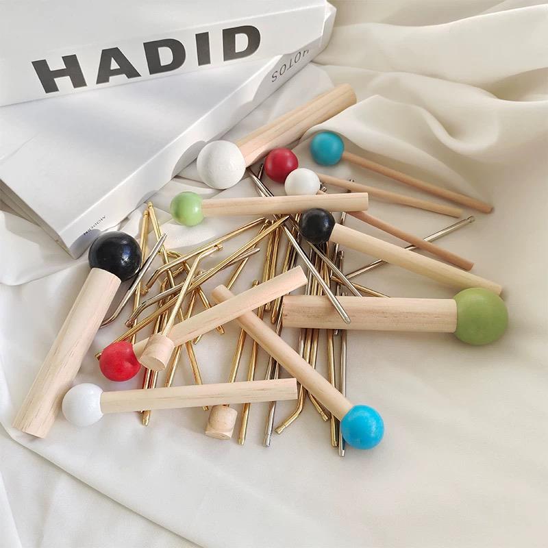 实木洞洞板配件收纳置物架定制挂钩火柴棍圆孔木棒层板隔板木质