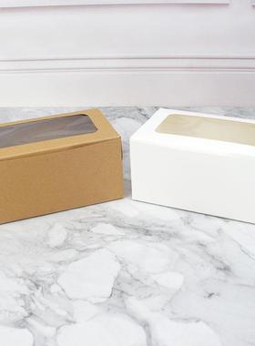 白色/牛皮2/4/6/12格马芬盒杯子蛋糕纸杯蛋糕盒蛋挞盒毛巾卷盒