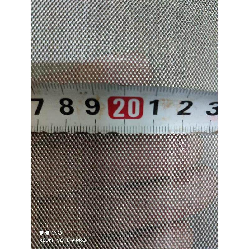 小孔铝网1*2mm适用于DIY造型铝网 音响过滤用微孔铝网 宽50cm灭蚊