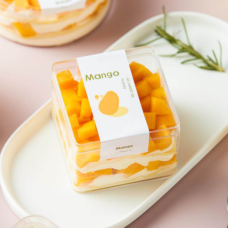 水果蛋糕包装盒慕斯豆乳红丝绒木糠蛋糕西点甜品提拉米苏千层盒子
