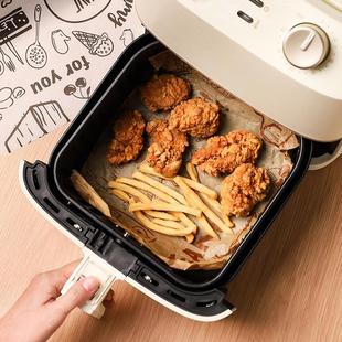 熊谷组烘焙纸烤箱用空气炸锅吸油纸食物专用纸垫家用耐高温硅油纸