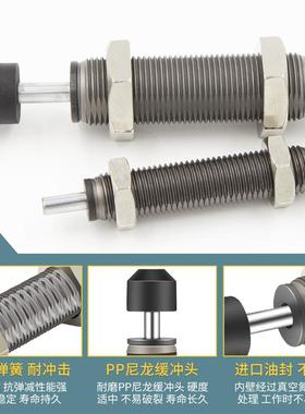 RB0604油压缓冲器RBC液压阻尼器减震0806 1007 1412 1210 2015