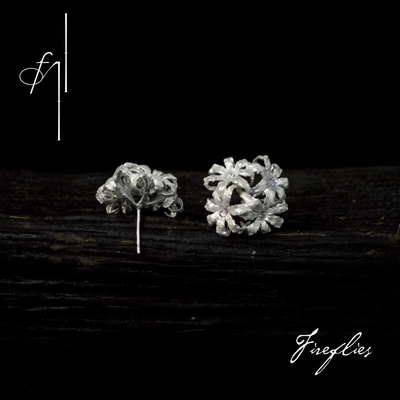 Fireflies曼珠沙华耳钉925银