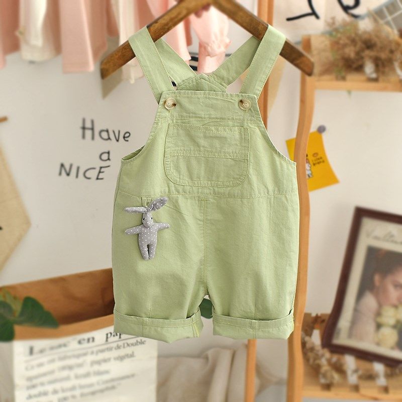 宝宝背带裤夏季薄款男童中裤女童短裤纯棉炸街儿童七分裤婴儿裤子,童装/婴儿装/亲子装,裤子,淘宝优惠券,粉丝福利购,淘宝优惠卷