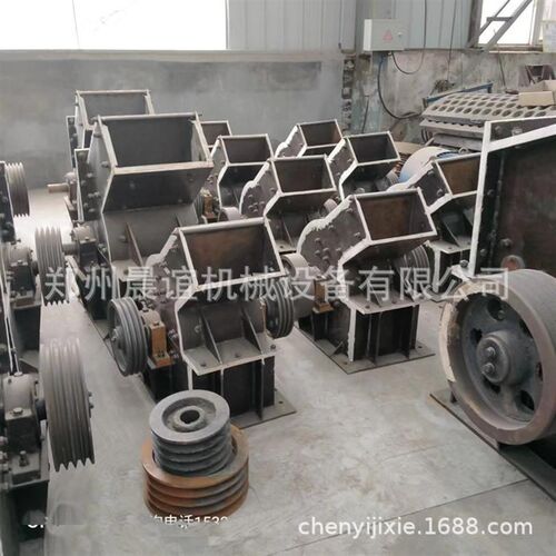 小型移动锤式破碎机 工地建筑垃圾矿渣制沙机 啤酒瓶玻璃粉碎机