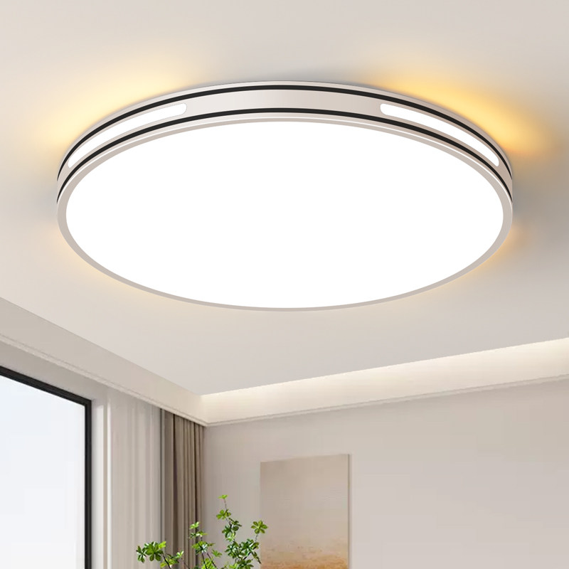 2024新款卧室灯圆形灯具简约现代北欧餐厅灯房间阳台灯led吸顶灯