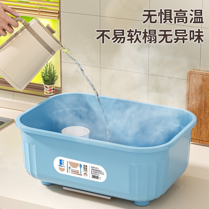 碗筷收纳盒厨房家用放碗碟架装盘餐具碗柜防尘多功能沥水置物架子