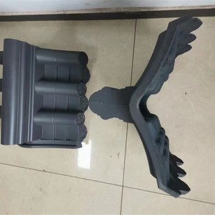 饰青瓦 庭院装 一体瓦围墙瓦水泥墙压顶帽仿古围墙装 饰墙头帽中式