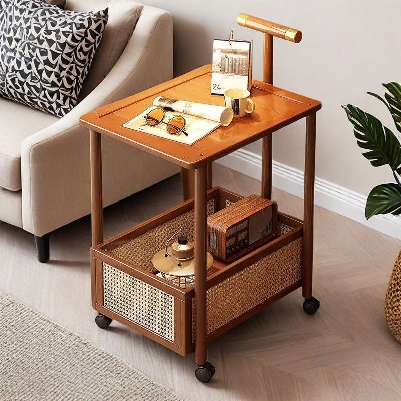 中古小推车置物架客厅可移动边几茶几非实木简易储物架卧室床头桌,住宅家具,移动边几/推车,淘宝优惠券,粉丝福利购,淘宝优惠卷