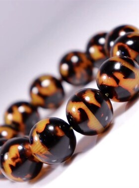 龟壳帽色满血手串手链男女情侣款念珠文玩霸气文玩佛珠