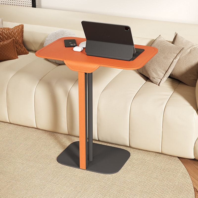 卧室马鞍皮床边桌家用客厅沙发边几网红悬浮小茶几意式简约置物架,住宅家具,床边桌,淘宝优惠券,粉丝福利购,淘宝优惠卷