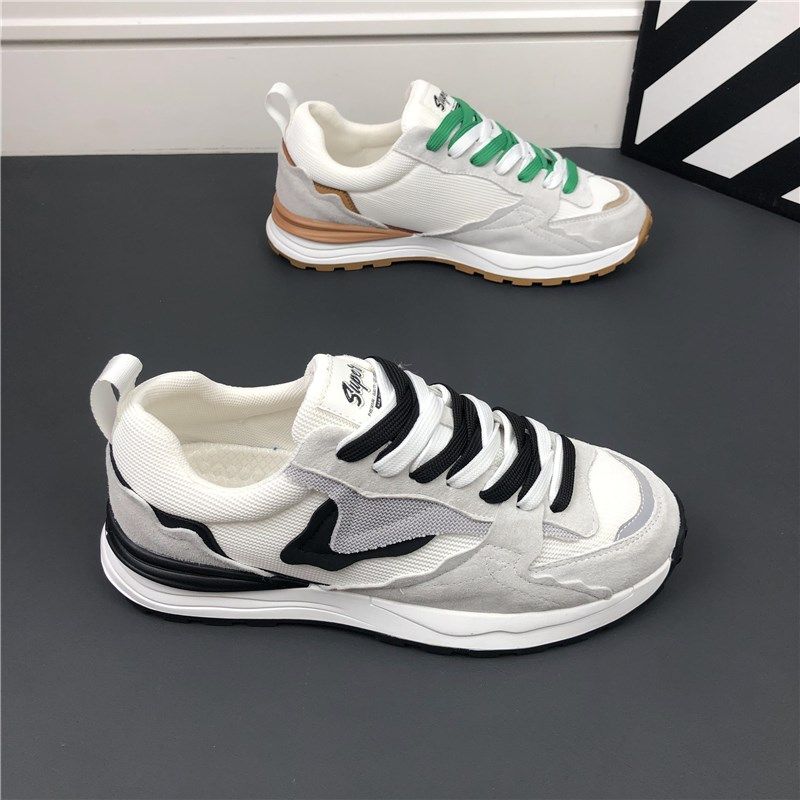 2025夏季新款真皮网布透气时尚运动休闲鞋舒适百搭板鞋网红潮男鞋,流行男鞋,时尚休闲鞋,淘宝优惠券,粉丝福利购,淘宝优惠卷