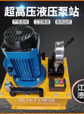 超高压液压泵站DSS0.8L/16小型220V380V双油路大流量非标液压系统