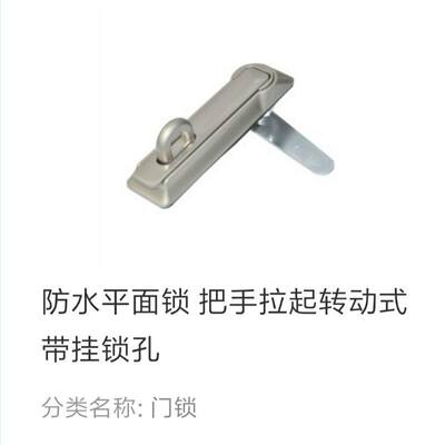 XAX36带挂锁孔平面把手