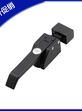 LCKD 黑色锌合金搭扣SK1-093-1K-B 试验箱迫紧门锁门把手