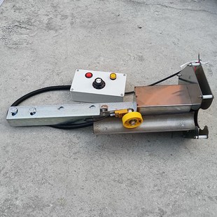 多功能摆摊膨化机直管切刀自动切断空心直管切刀长短配件可调