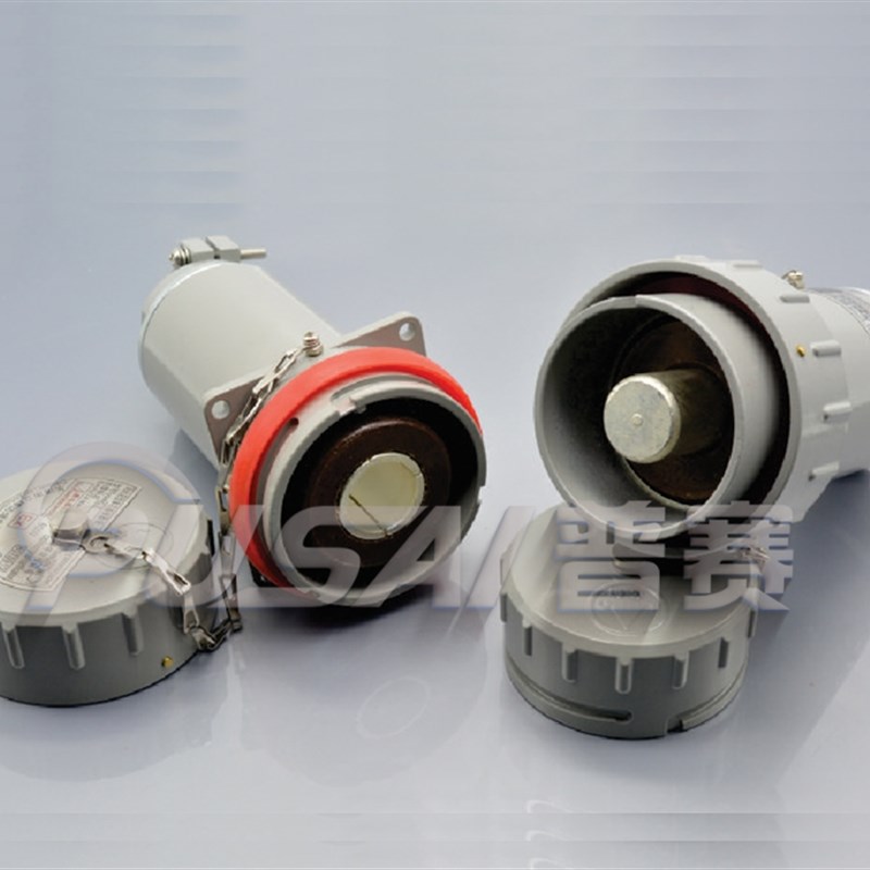 移动式防爆插头插座400A 600A 800A 1000A单芯无火花防腐连接器