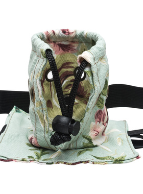 马氏温灸罐专用单联布套 火龙罐温灸筒命门灸防烫隔热绒布袋 纯棉