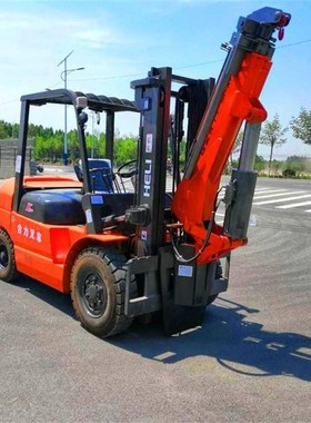 叉车吊车一体机多功能液压叉车吊臂小型随车吊可伸缩折叠飞臂吊