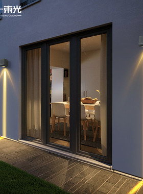 一束光聚光射灯户外壁灯防水单向led过道酒店别墅庭院外墙氛围灯