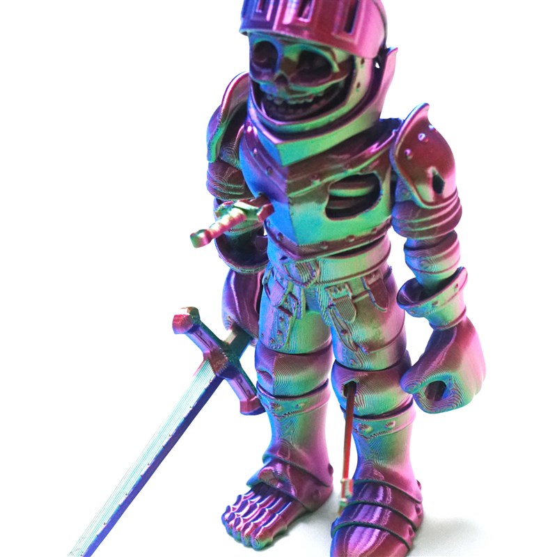 超可动3D打印工艺品骷髅战士立体人偶模型礼物摆件手办潮玩骨玩具