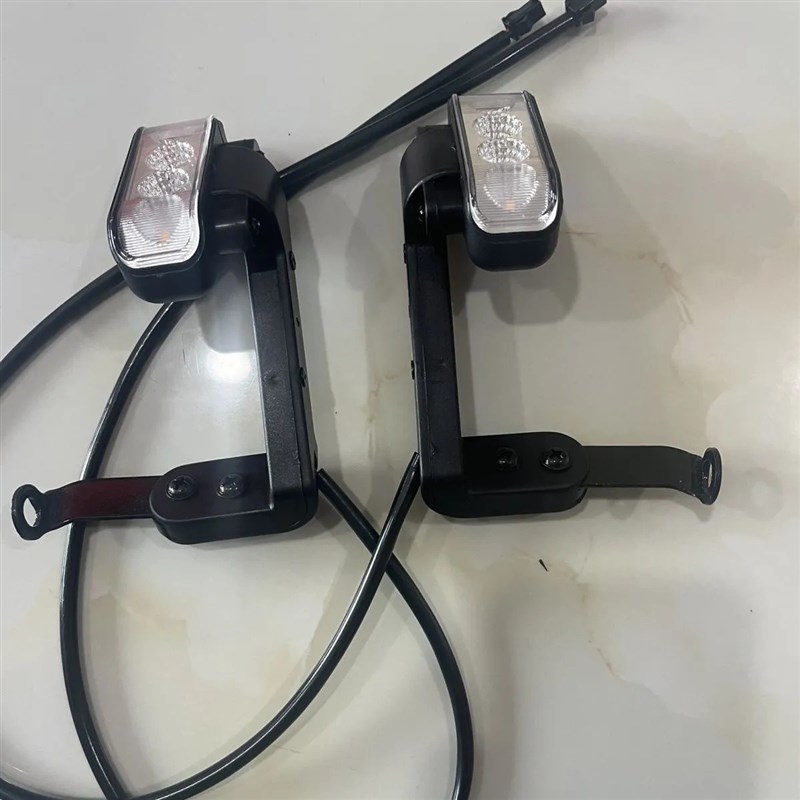 电动三轮车支架转向灯休闲车新国标转弯灯带支架48V60VLED加改装