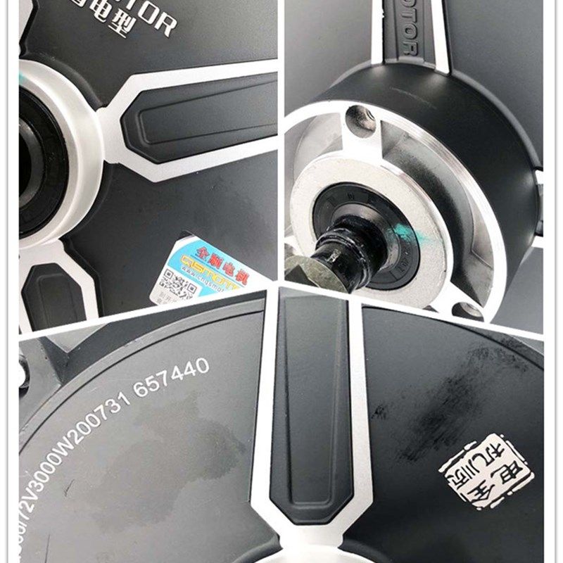 电动车电摩提速改装1000W1500W2000W3000W60V72V全顺电机省电速度